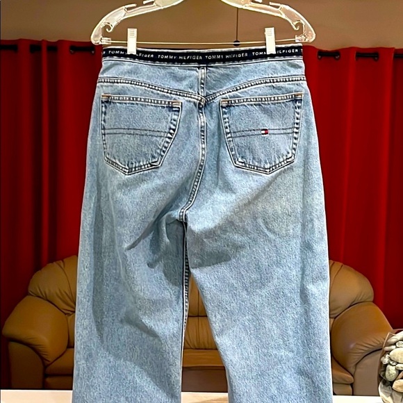 Vintage Y2K Tommy Hilfiger Classic Blue Denim Jeans Size 12 - Picture 5 of 11